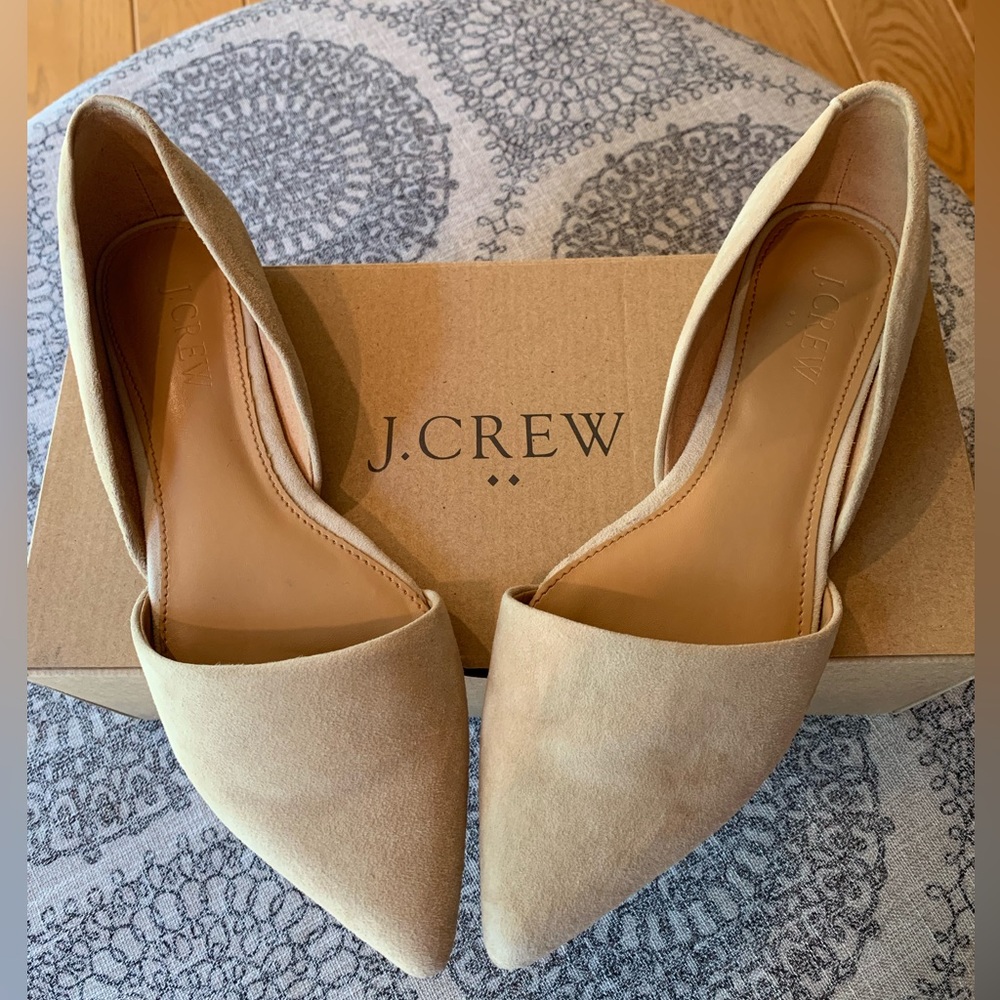 J. Crew Zoe D'Orsay Flats